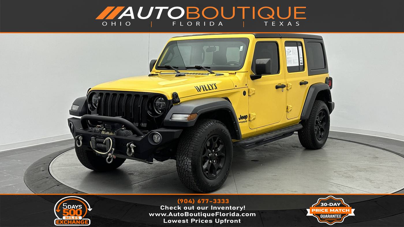 2021 Jeep Wrangler Willys — SUV — 95,563 mi — Jacksonville, FL