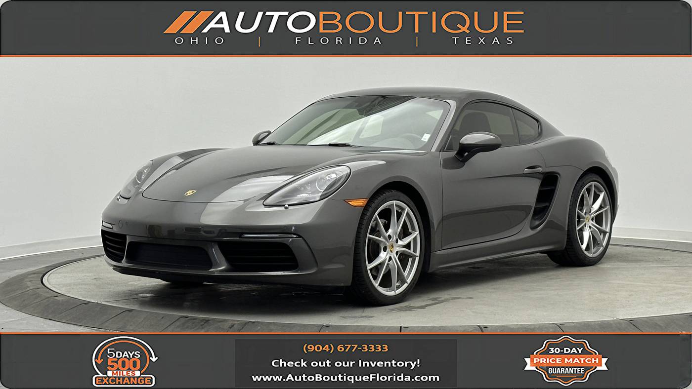2018 Porsche 718 Cayman Cayman — Coupe — 81,693 mi — Jacksonville, FL
