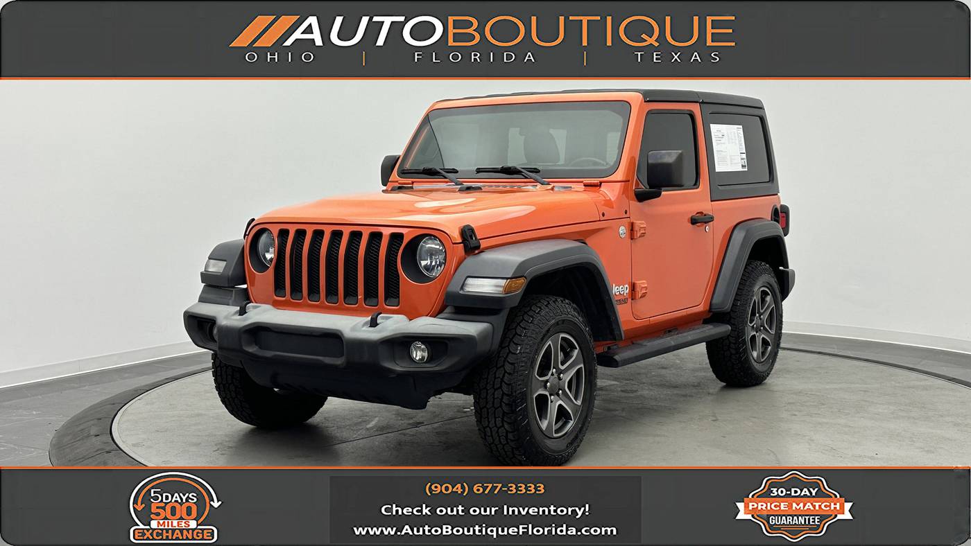 2019 Jeep Wrangler Sport S — SUV — 62,202 mi — Jacksonville, FL
