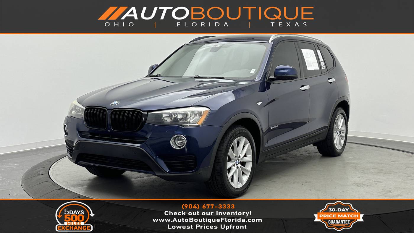 2016 BMW X3 28i — SUV — 116,140 mi — Jacksonville, FL