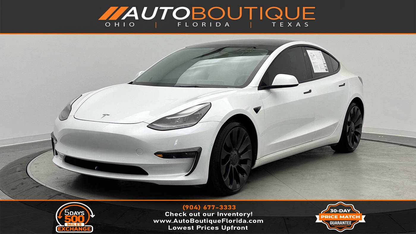 2022 Tesla Model 3 Performance — Sedan — 49,523 mi — Jacksonville, FL