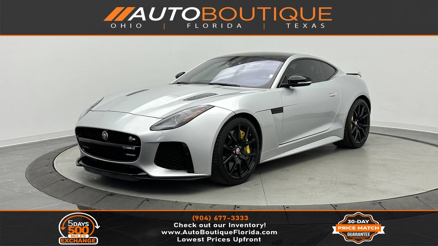 2017 Jaguar F-TYPE SVR — Coupe — 32,380 mi — Jacksonville, FL