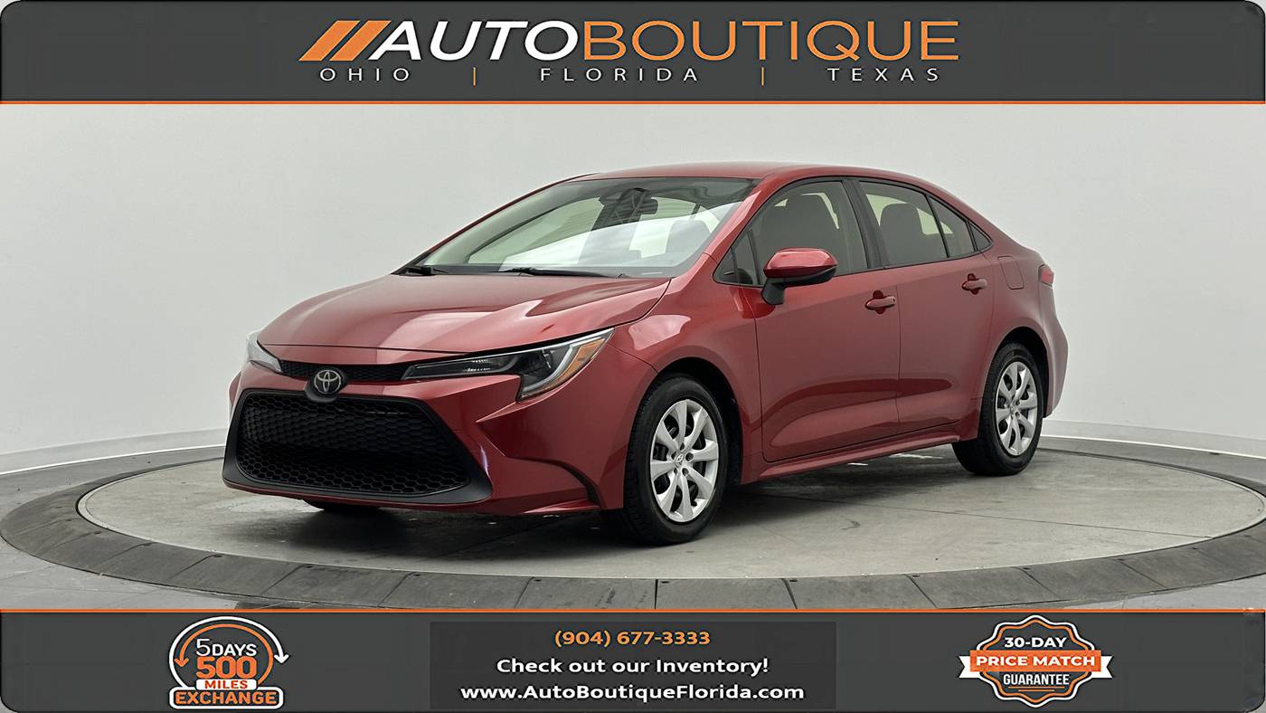 2021 Toyota Corolla LE — Sedan — 96,754 mi — Jacksonville, FL