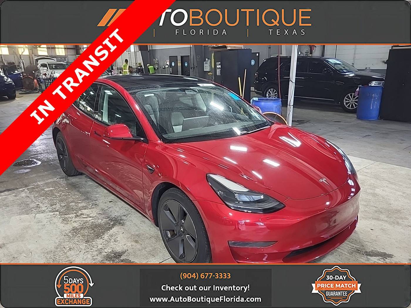 2021 Tesla Model 3 Standard Range Plus — Sedan — 60,220 mi — Jacksonville, FL