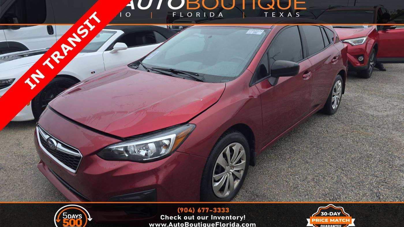 2018 Subaru Impreza 2.0i — Hatchback — 69,904 mi — Jacksonville, FL