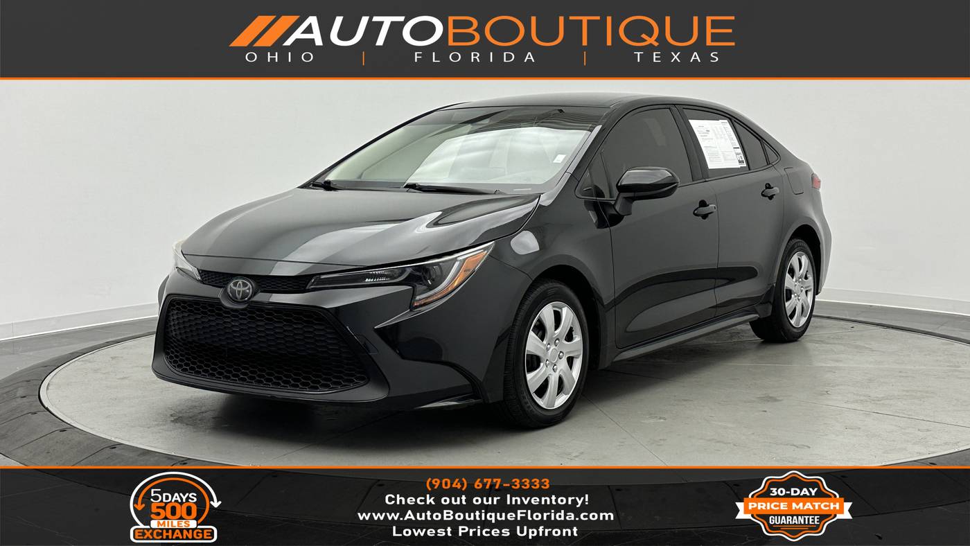 2020 Toyota Corolla LE — Sedan — 80,491 mi — Jacksonville, FL