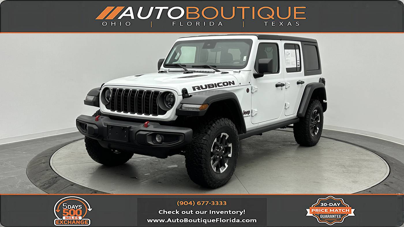2025 Jeep Wrangler Rubicon — SUV — 12,175 mi — Jacksonville, FL