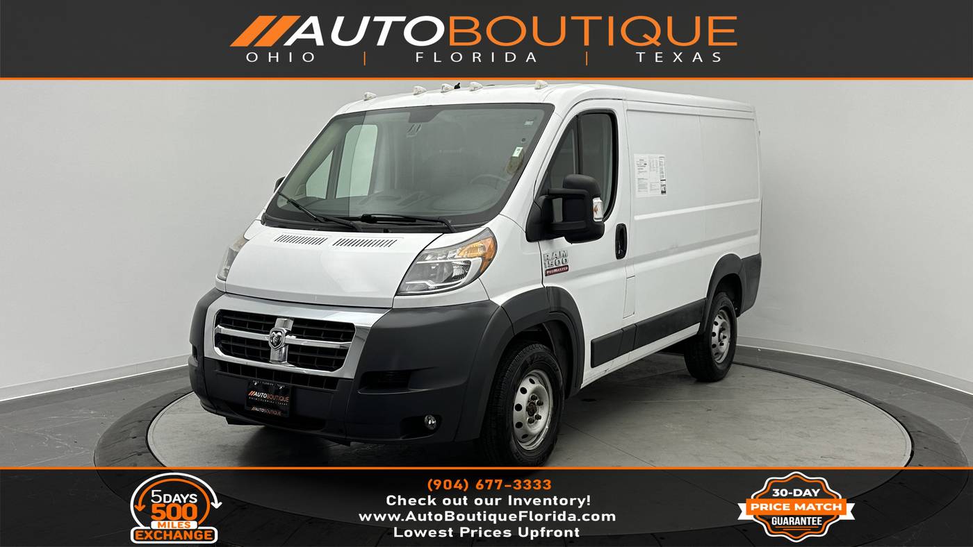 2017 Ram ProMaster Cargo Van 1500 — Cargo Van — 106,331 mi — Jacksonville, FL