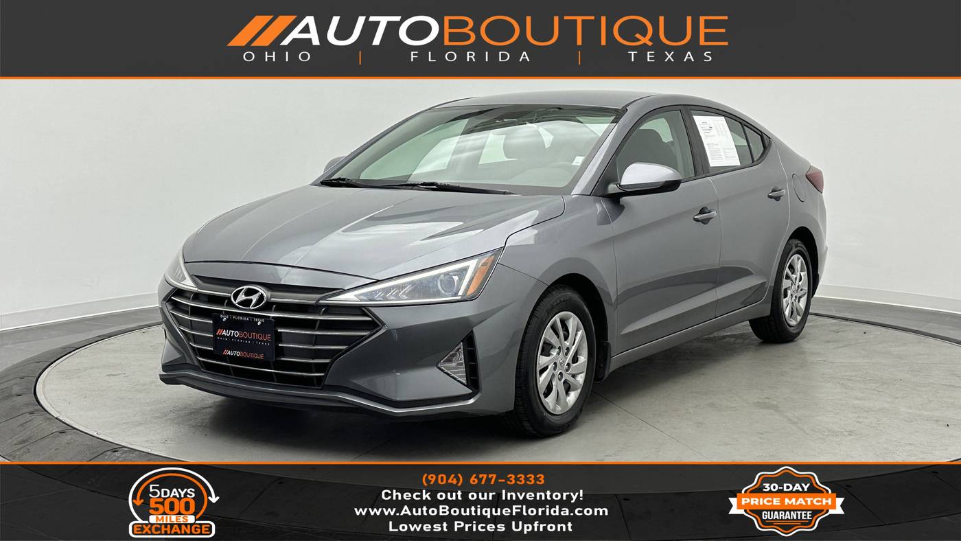 2019 Hyundai Elantra SE — Sedan — 72,838 mi — Jacksonville, FL