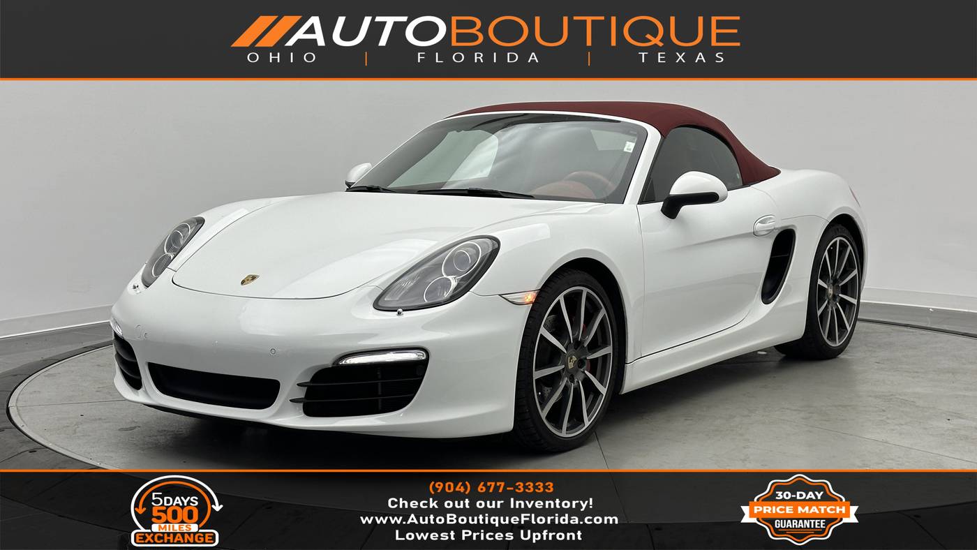 2013 Porsche Boxster S — Convertible — 80,853 mi — Jacksonville, FL