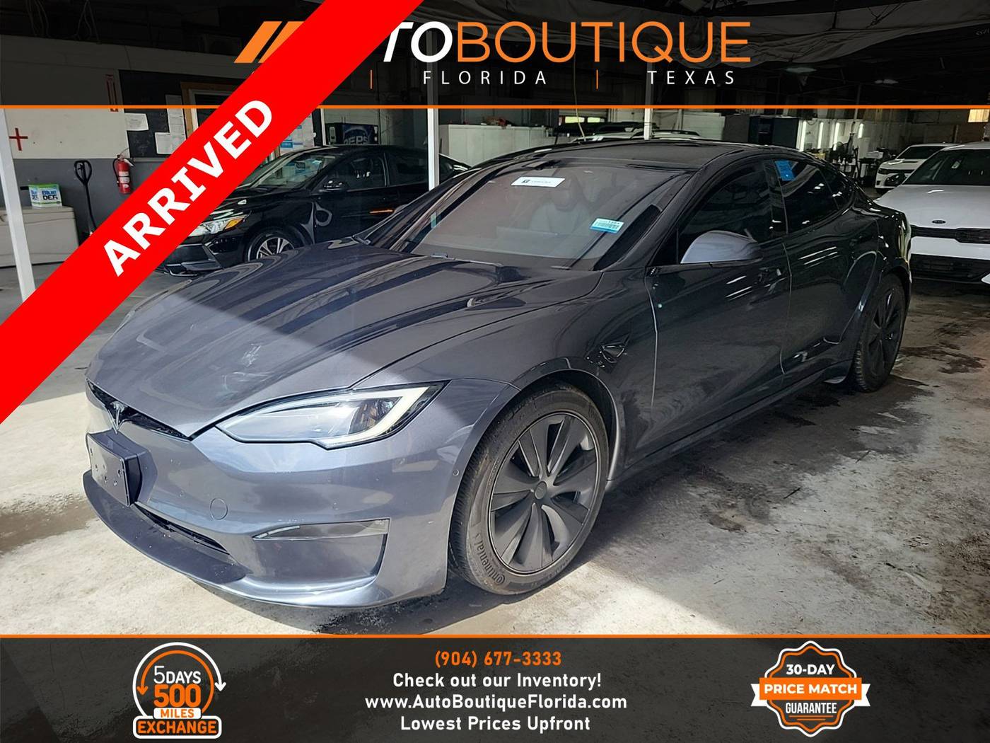 2022 Tesla Model S Long Range — Hatchback — 17,077 mi — Jacksonville, FL