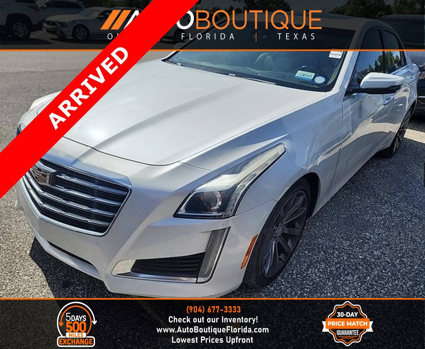 2018 Cadillac CTS Luxury — Sedan — 70,159 mi — Jacksonville, FL