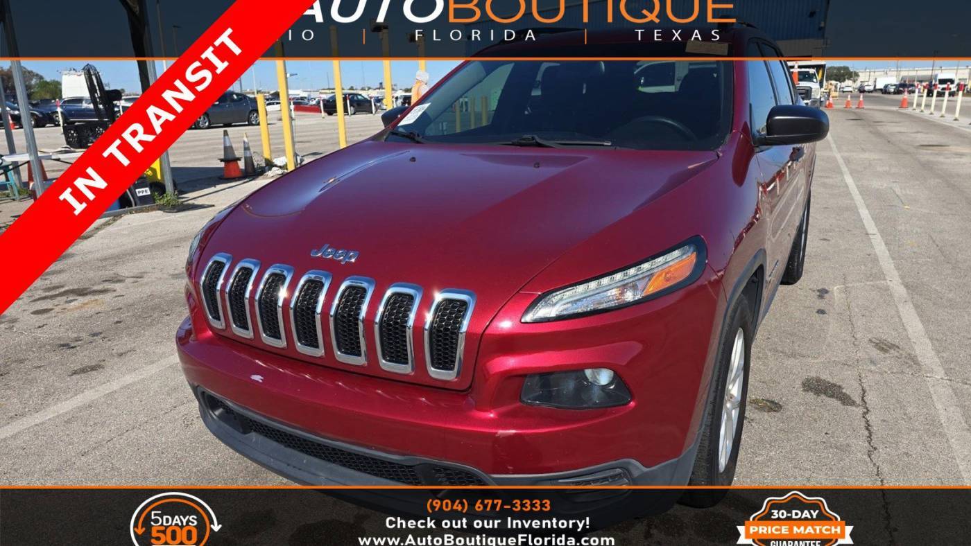 2016 Jeep Cherokee Sport — SUV — 81,369 mi — Jacksonville, FL