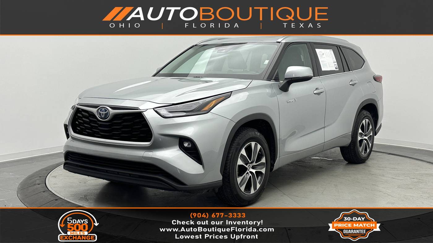 2021 Toyota Highlander Hybrid XLE — SUV — 27,391 mi — Jacksonville, FL
