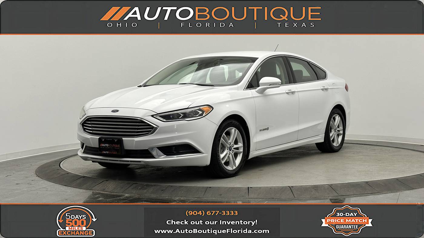 2018 Ford Fusion Hybrid SE — Sedan — 30,173 mi — Jacksonville, FL