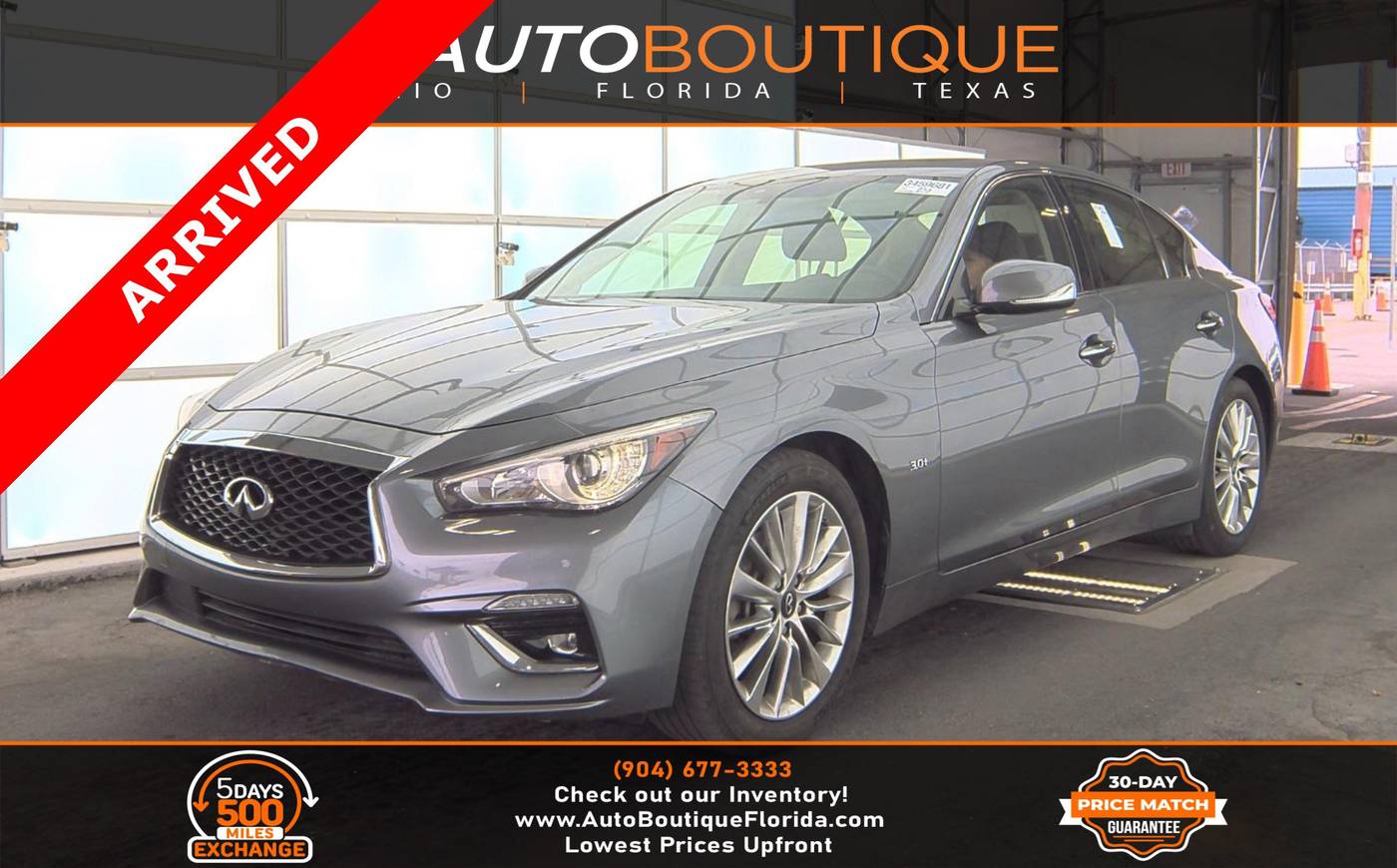 2019 INFINITI Q50 3.0t LUXE — Sedan — 77,464 mi — Jacksonville, FL