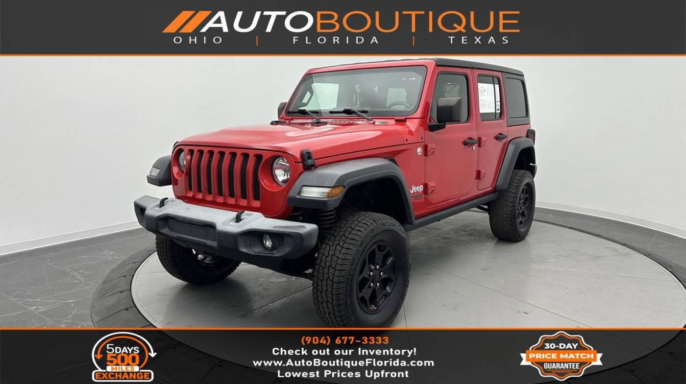 2019 Jeep Wrangler Sport S — SUV — 61,320 mi — Jacksonville, FL