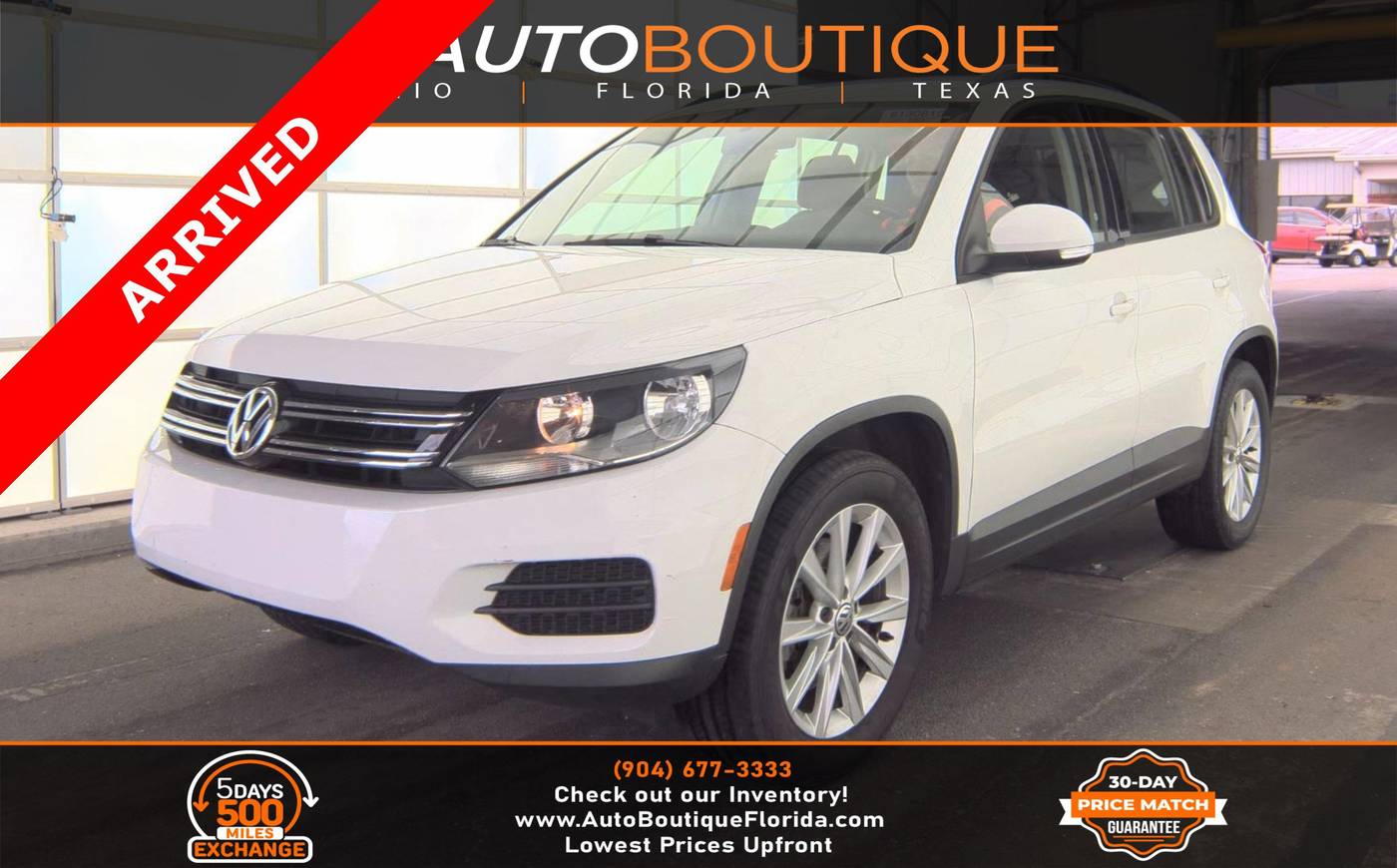 2018 Volkswagen Tiguan Limited S — SUV — 82,821 mi — Jacksonville, FL