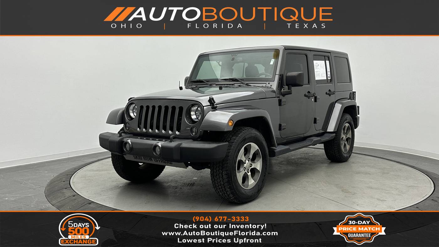 2016 Jeep Wrangler Sahara — SUV — 108,629 mi — Jacksonville, FL