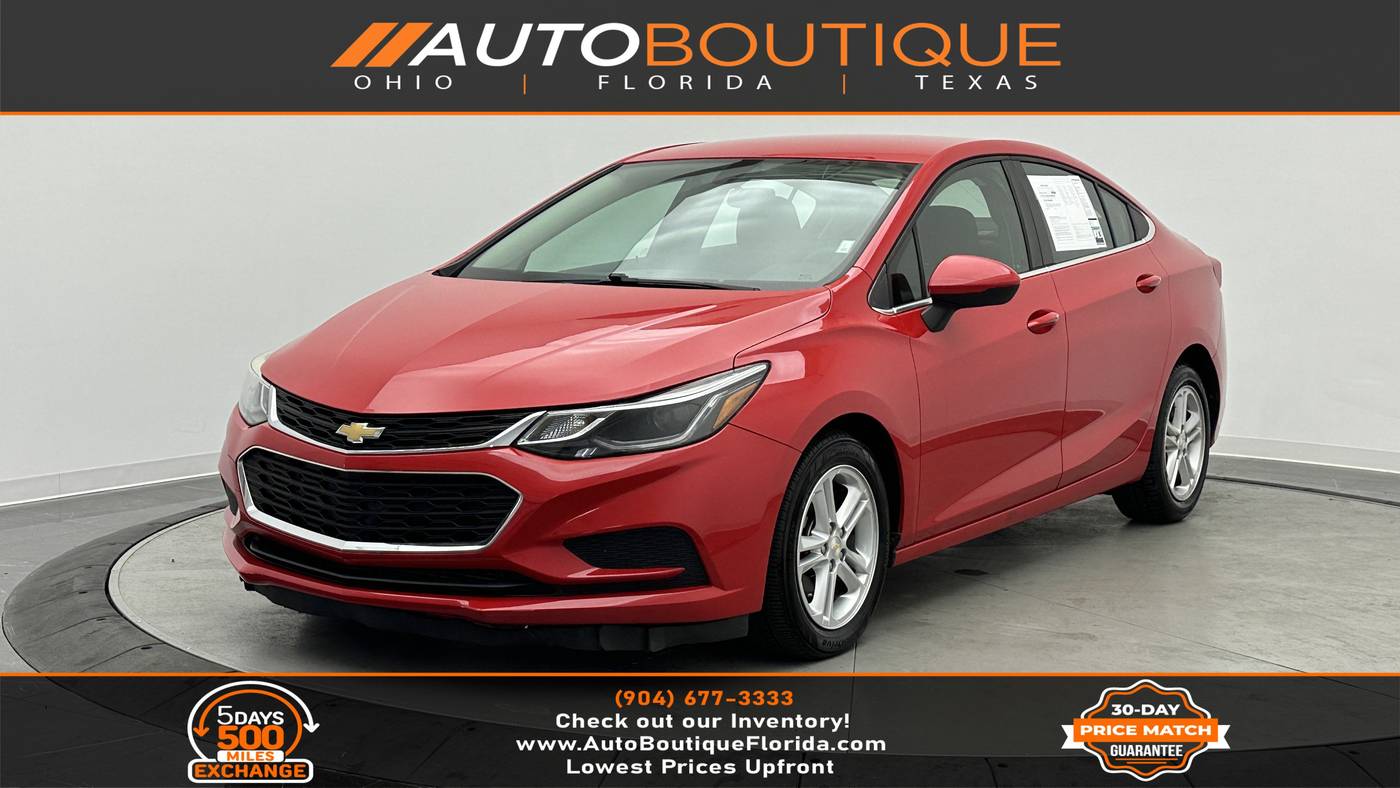 2017 Chevrolet Cruze LT — Sedan — 68,626 mi — Jacksonville, FL