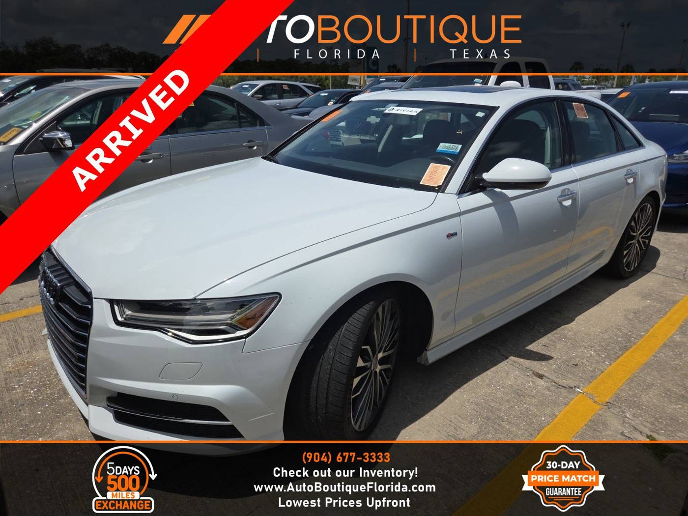 2016 Audi A6 Premium Plus — Sedan — 57,727 mi — Jacksonville, FL