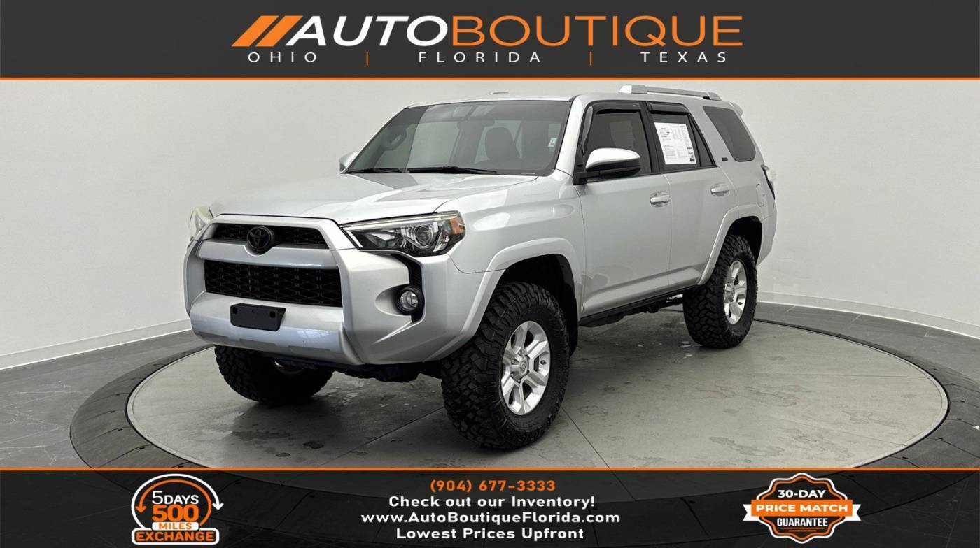 2017 Toyota 4Runner SR5 — SUV — 96,092 mi — Jacksonville, FL