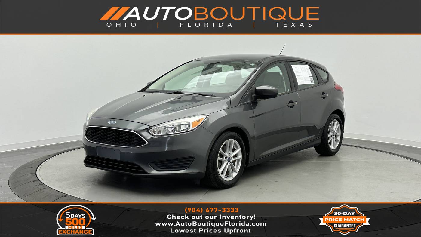 2018 Ford Focus SE — Hatchback — 77,854 mi — Jacksonville, FL