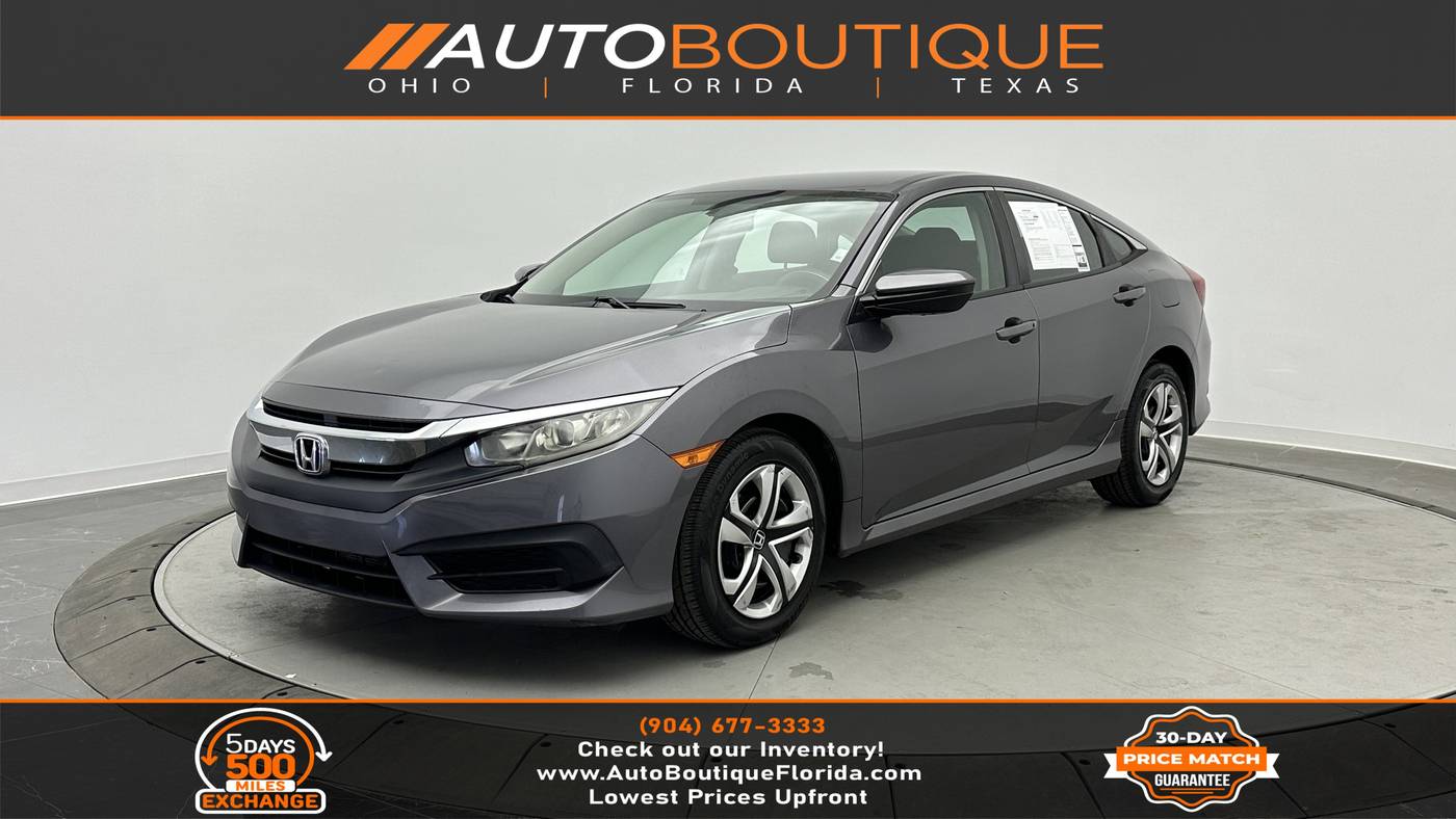 2016 Honda Civic LX — Sedan — 145,945 mi — Jacksonville, FL