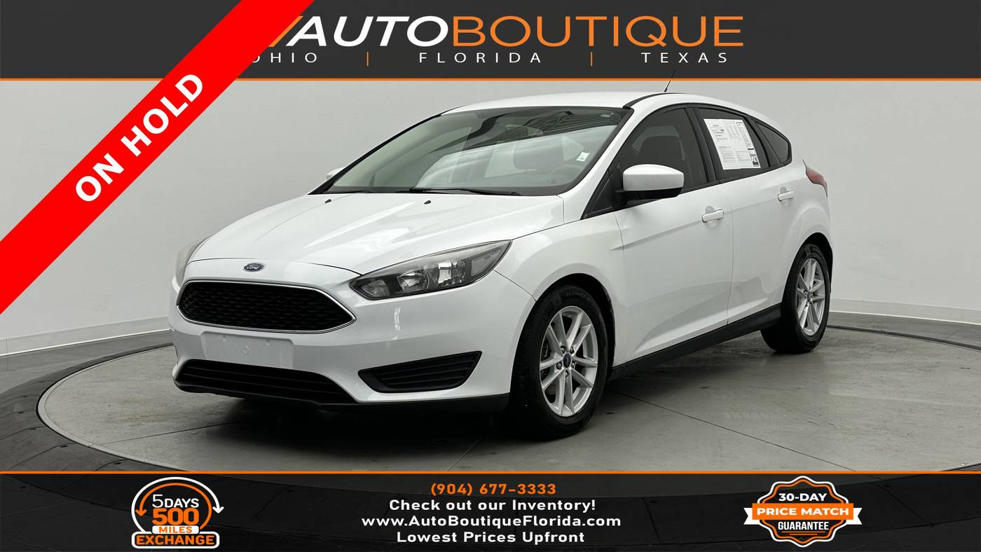 2018 Ford Focus SE — Hatchback — 74,083 mi — Jacksonville, FL