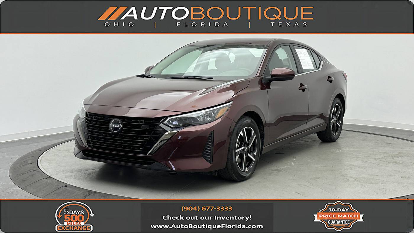 2025 Nissan Sentra SV — Sedan — 13,786 mi — Jacksonville, FL