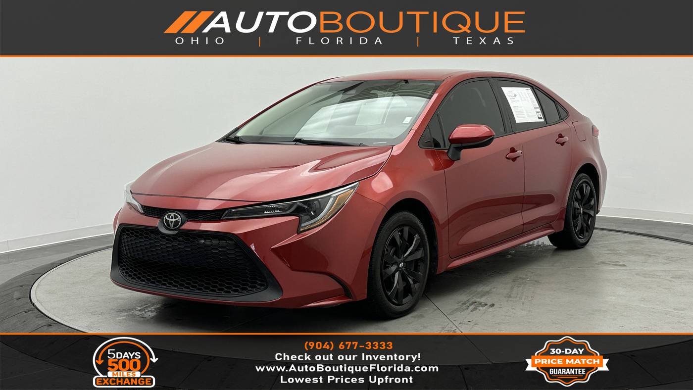 2020 Toyota Corolla LE — Sedan — 143,508 mi — Jacksonville, FL