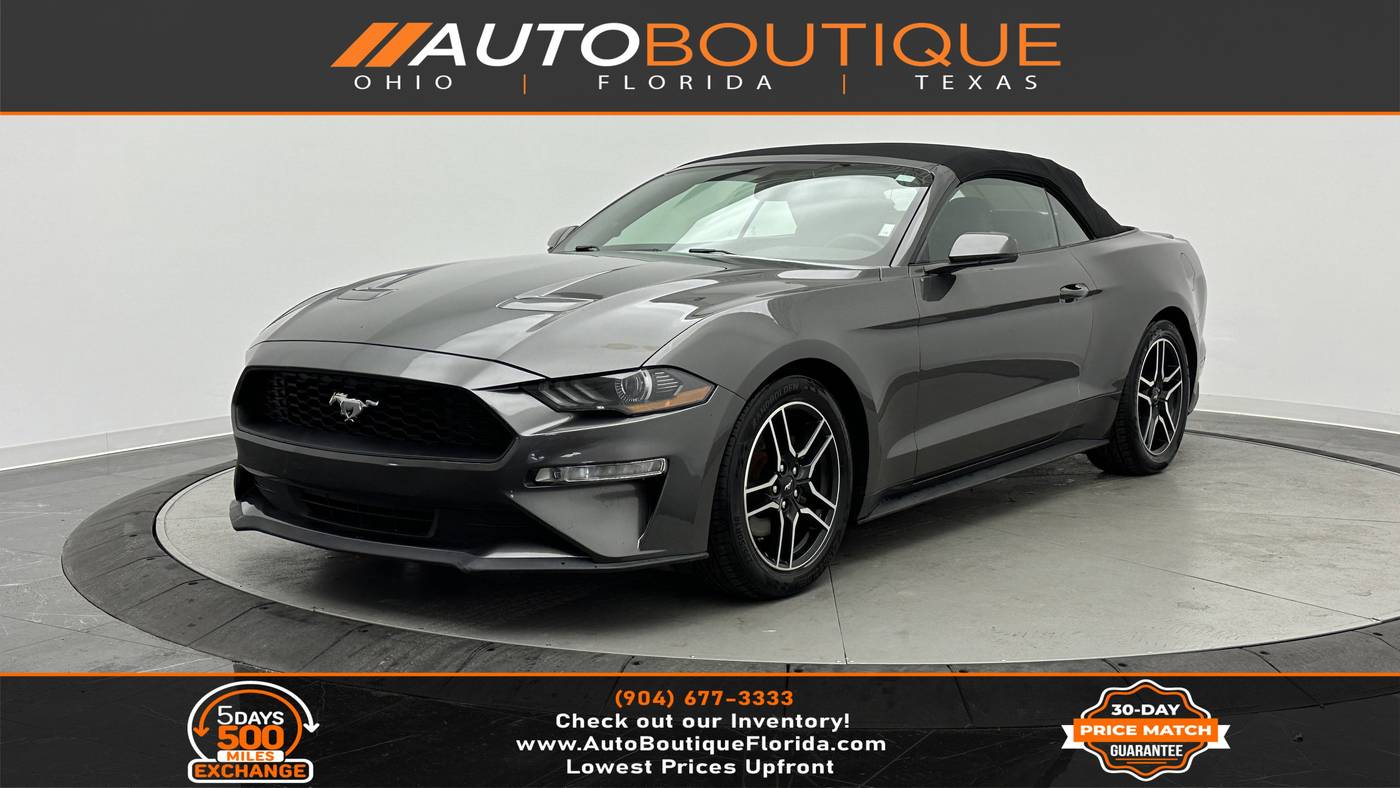 2019 Ford Mustang EcoBoost Premium — Convertible — 83,820 mi — Jacksonville, FL