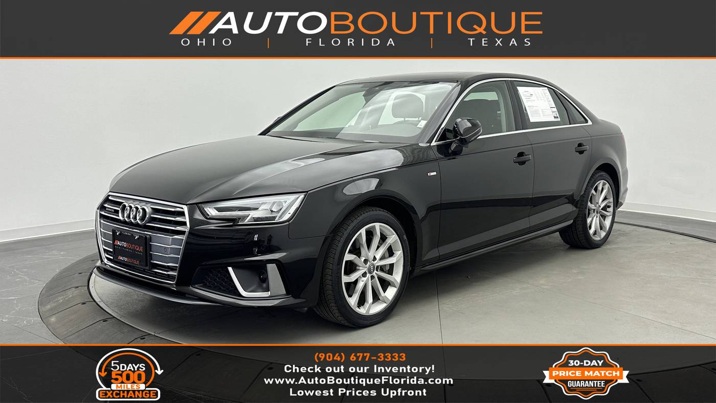 2019 Audi A4 Premium Plus — Sedan — 42,781 mi — Jacksonville, FL