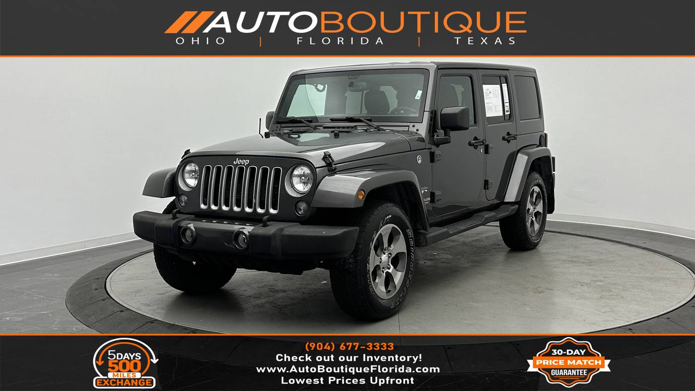 2016 Jeep Wrangler Sahara — SUV — 57,415 mi — Jacksonville, FL