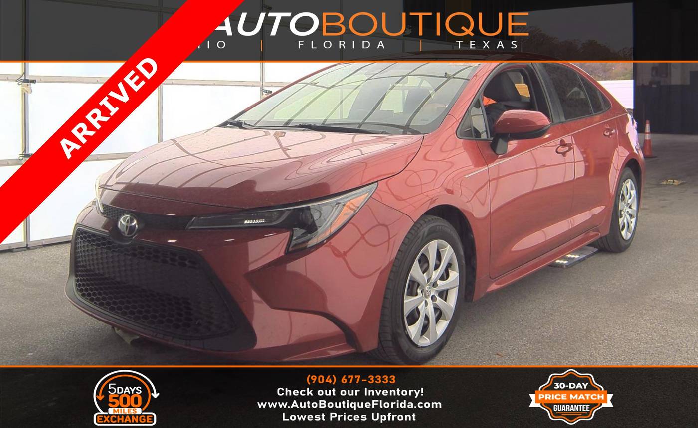 2021 Toyota Corolla LE — Sedan — 61,641 mi — Jacksonville, FL
