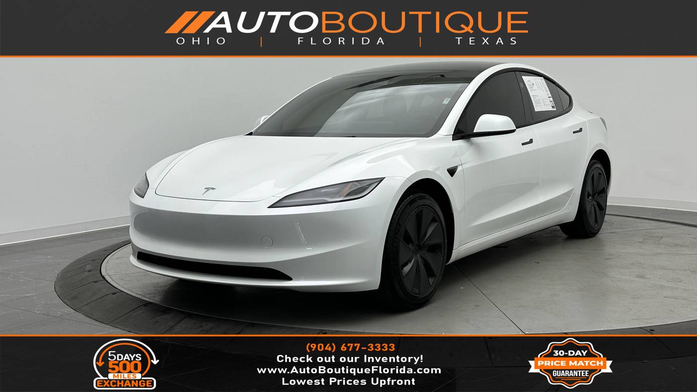 2025 Tesla Model 3 Long Range — Sedan — 1,431 mi — Jacksonville, FL