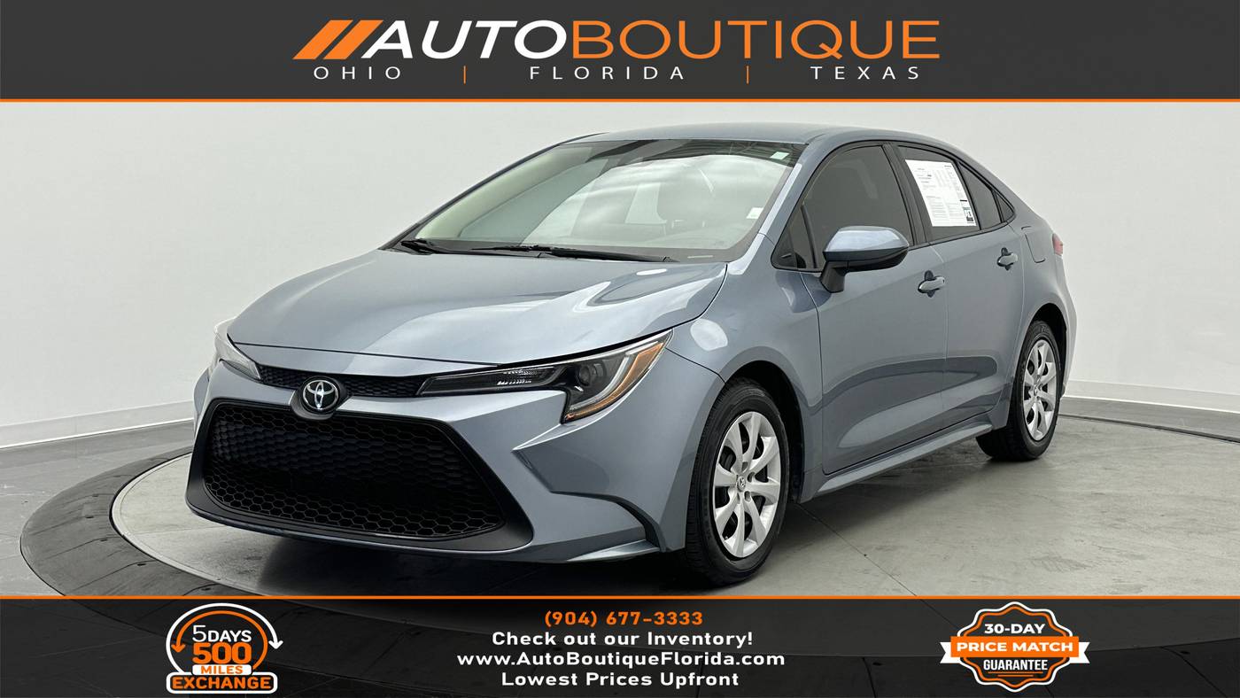 2020 Toyota Corolla LE — Sedan — 63,381 mi — Jacksonville, FL