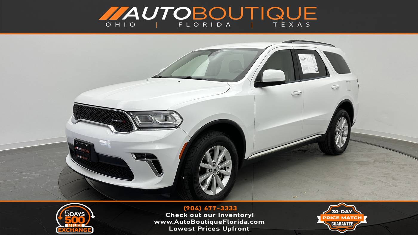 2022 Dodge Durango SXT — SUV — 70,382 mi — Jacksonville, FL