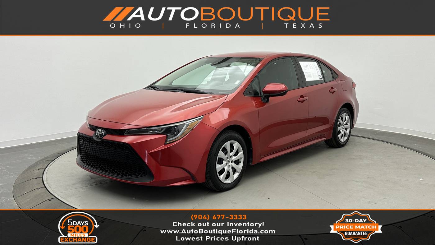 2021 Toyota Corolla LE — Sedan — 52,980 mi — Jacksonville, FL