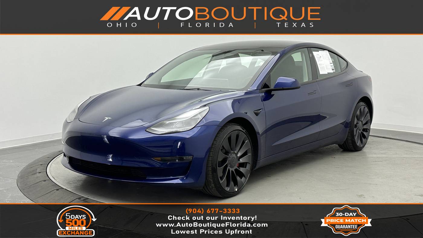 2023 Tesla Model 3 Performance — Sedan — 25,136 mi — Jacksonville, FL