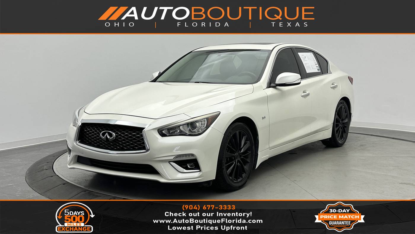 2019 INFINITI Q50 3.0t LUXE — Sedan — 76,089 mi — Jacksonville, FL