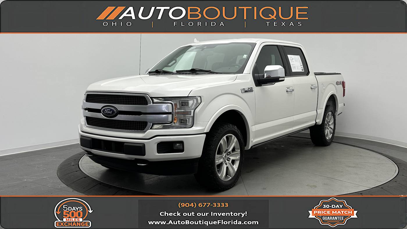 2018 Ford F-150 Platinum — Pickup Truck — 55,108 mi — Jacksonville, FL