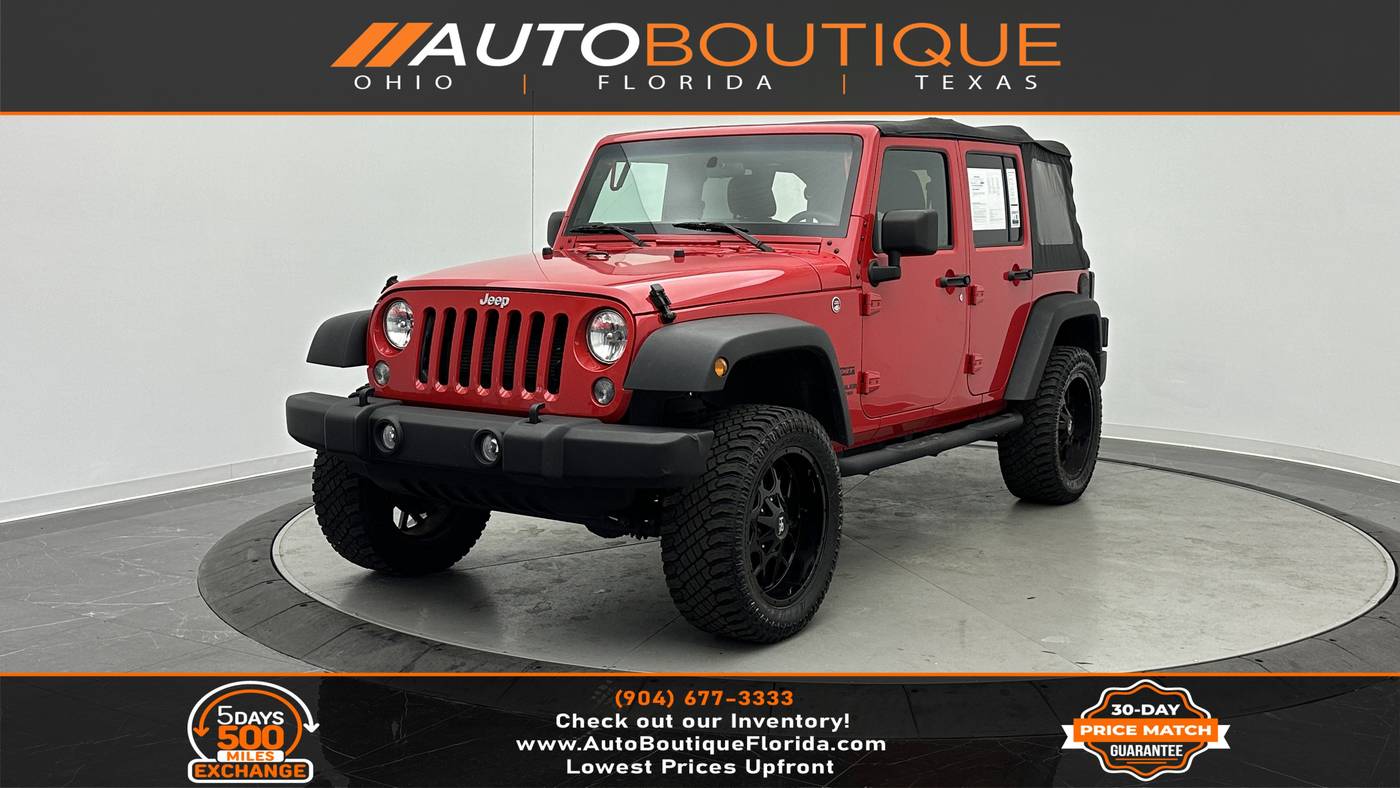 2017 Jeep Wrangler Sport — SUV — 57,570 mi — Jacksonville, FL