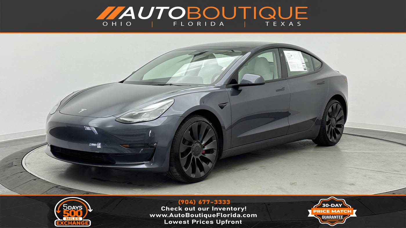 2023 Tesla Model 3 Performance — Sedan — 23,314 mi — Jacksonville, FL