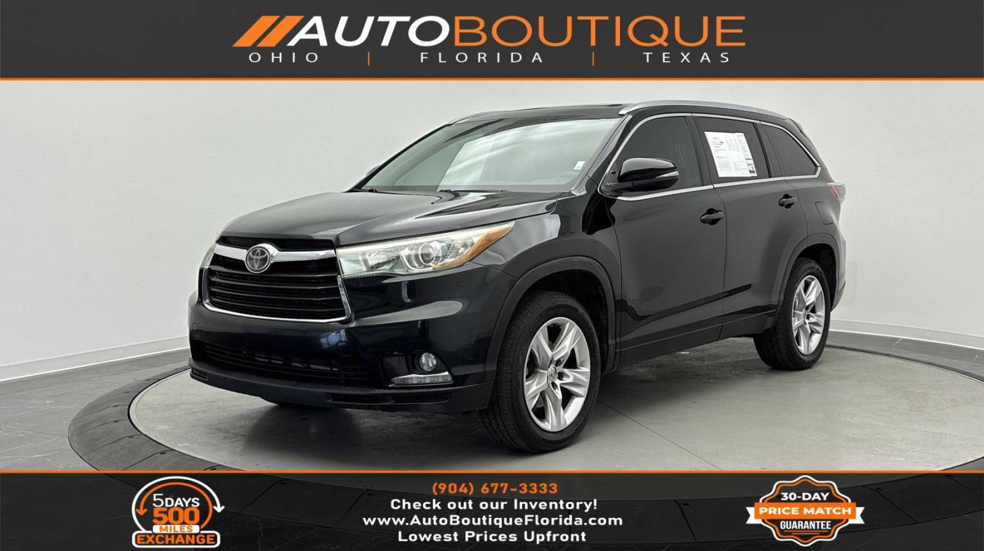 2014 Toyota Highlander Limited — SUV — 159,750 mi — Jacksonville, FL