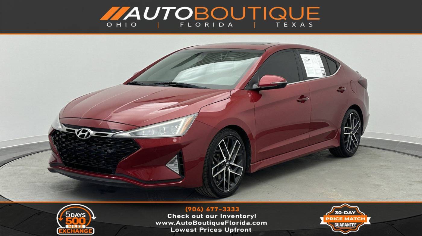 2019 Hyundai Elantra Sport — Sedan — 87,879 mi — Jacksonville, FL