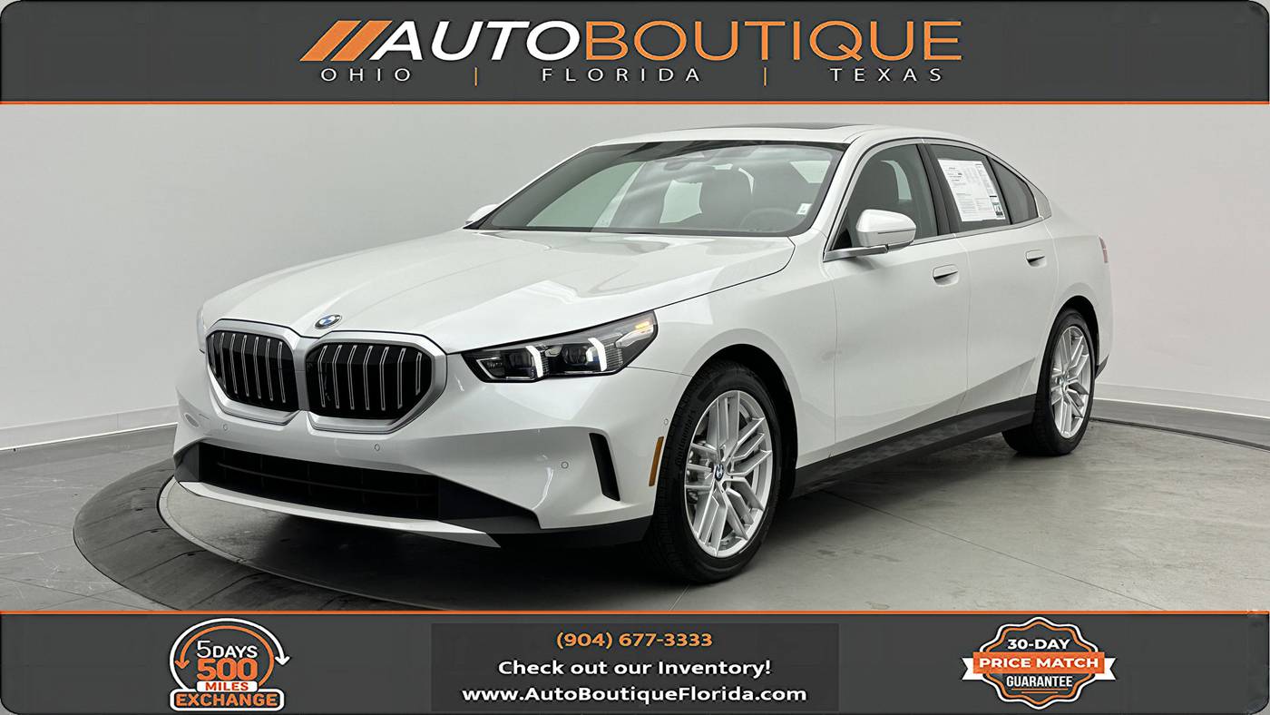 2025 BMW 5 Series 530i — Sedan — 13,322 mi — Jacksonville, FL