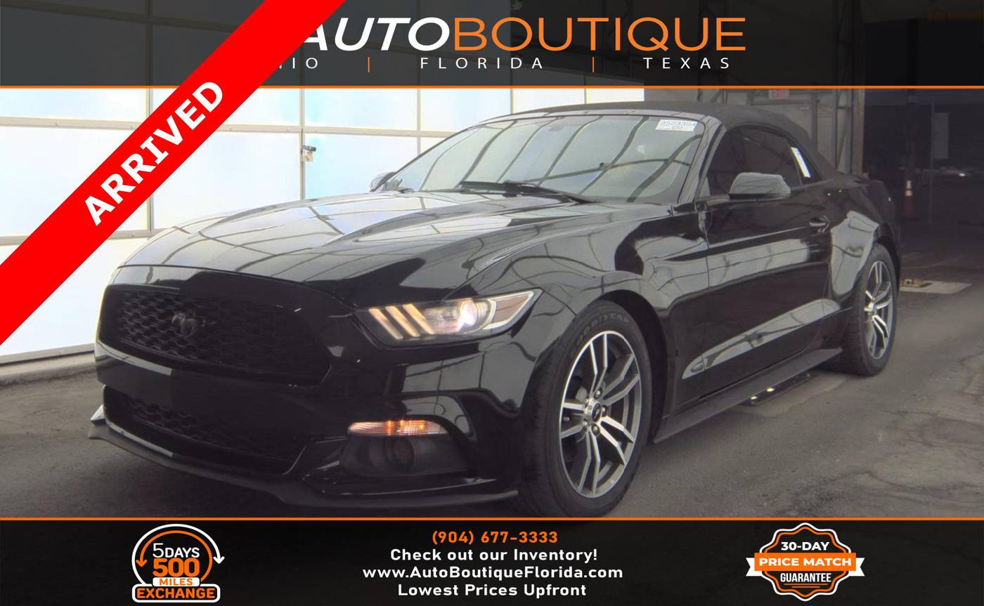2016 Ford Mustang EcoBoost Premium — Convertible — 87,490 mi — Jacksonville, FL