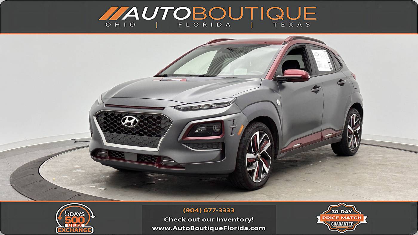 2019 Hyundai Kona Iron Man — SUV — 57,816 mi — Jacksonville, FL