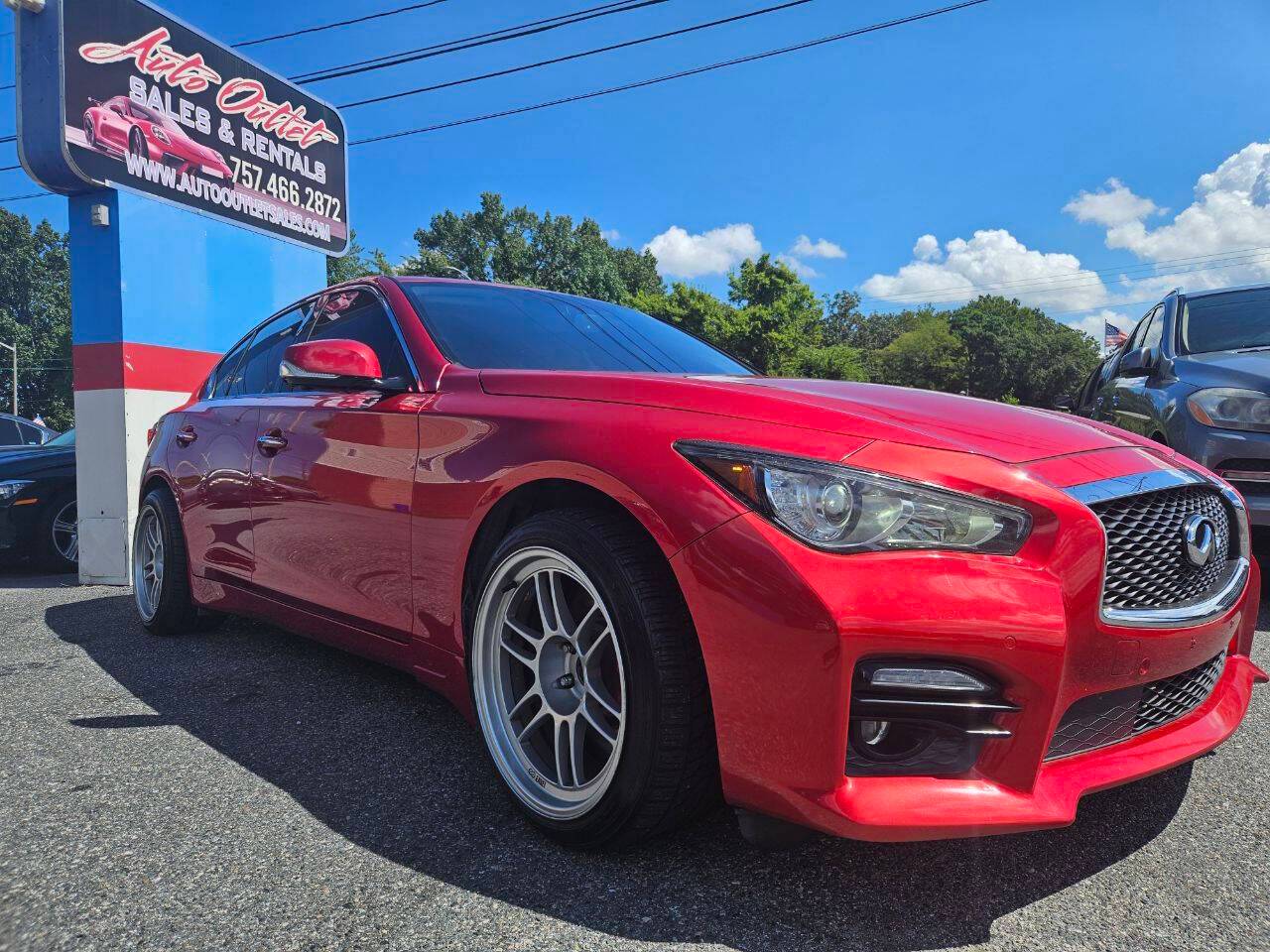 2017 INFINITI Q50 RED SPORT 400 — Sedan — 69,948 mi — Norfolk, VA
